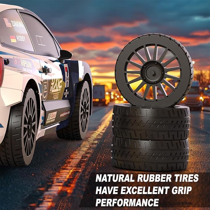 ZD Racing RX12 1/12 RC Drift Car for Adults 2.4G Full-Proportional 4WD Brushless Mini Remote Control Rally Car with LED Lights 60KM/H Sports Cars Vehicle Toy Gift -RTR