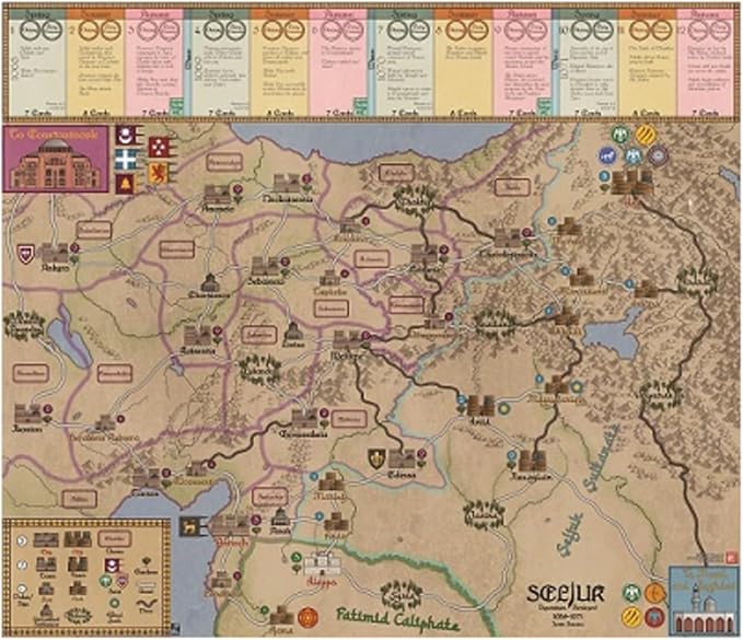 GMT Games Seljuk: Byzantium Besieged 1068-1071