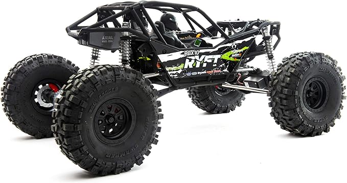 Axial RC Truck 1/10 RBX10 Ryft 4WD Brushless Rock Bouncer RTR (Battery and Charger Not Included) Black AXI03005T2