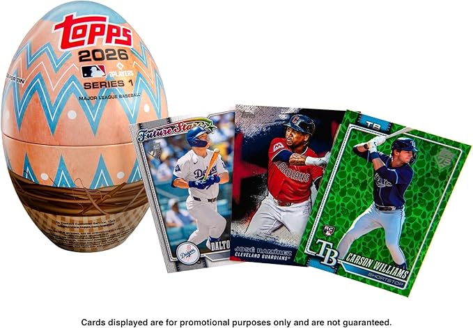2026 Topps MLB Series 1 Baseball Trading Card Retail Tin - Receive 1 at Random!