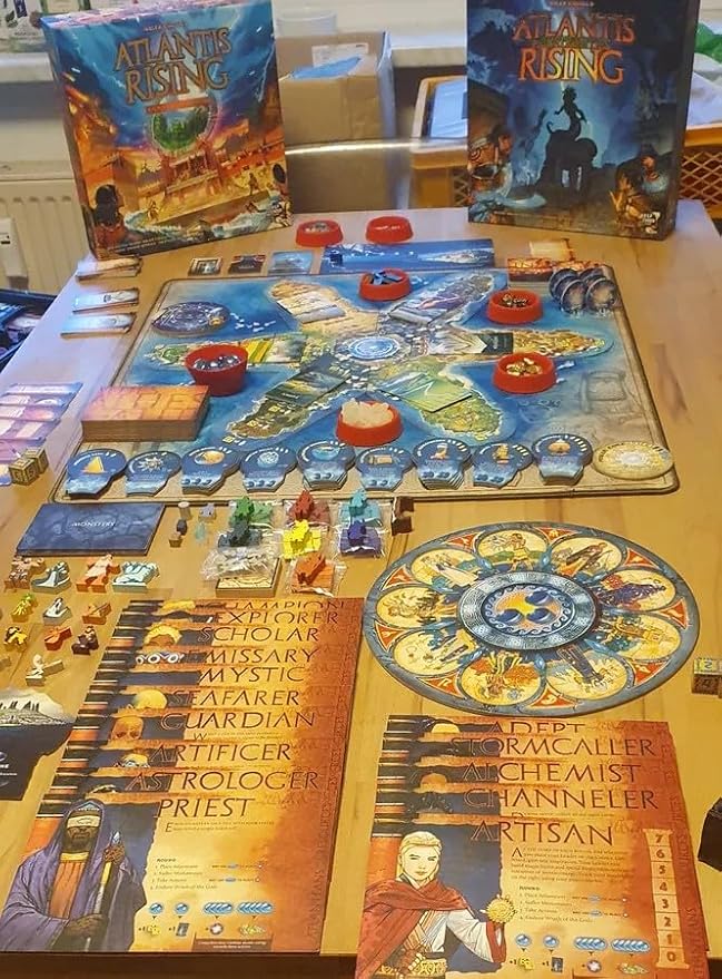 Atlantis Rising: Monstrosities – Expansion for Atlantis Rising 2nd Edition | New Monsters Allies Magic Items &amp Locations | Medusa Harpies Scylla &amp Charybdis Module