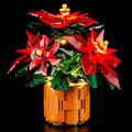 YEABRICKS LED Light for 10370 Icons Poinsettia Building Blocks Model (Building Set NOT Included)
