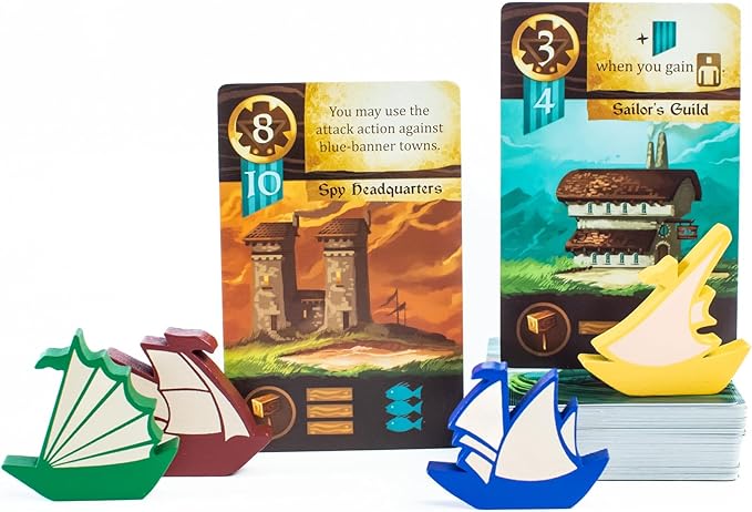 Islebound Emerald Edition | Red Raven Games | Exploration Board Game | 2-4 Players | Ages 12+