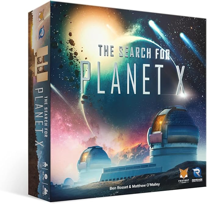 Renegade Game Studios Search for Planet X Board Game 1-4 Players Strategy Deduction with App