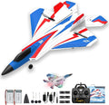 CKYSCHN F22 Remote Control Airplane 4 Channel with Lights | 2.4G Fighter RC Plane with 3 Flight Modes for Beginners - RTF RC Airplane for Adults 37 Minutes Flight Time