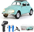 Remote Control Car 1:16 Scale Classic Beetle 1950 Model Toys Car for Teens 2.4GHz 4CH RC Car Rear Wheel Drive with LED Ligjhts and Rechargeable Battery Birthday for Teens Adults