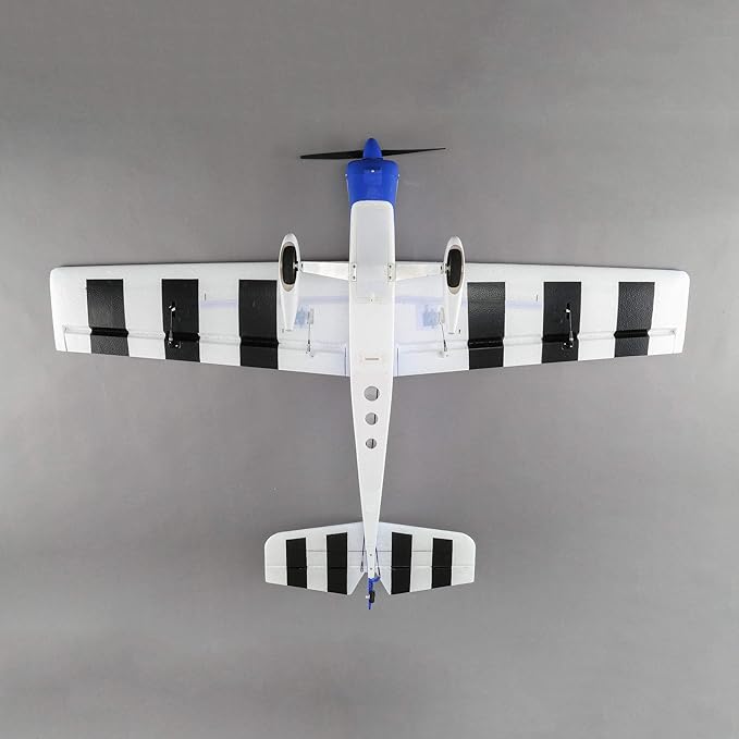 E-flite RC Airplane Valiant 1.3m BNF Basic Transmitter Battery and Charger Not Included with AS3X and Safe Select EFL49500