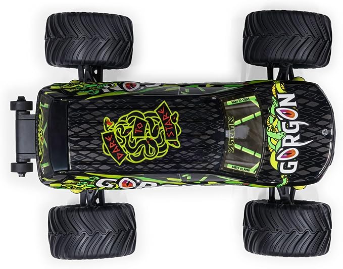 ARRMA RC Truck 1/16 Gorgon GROM 4X4 RTR Brushed Monster Truck (Battery &amp Charger Included) Yellow ARA2130T1