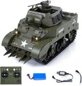 TOUCAN RC HOBBY US in Stock 1/16 RC Tank Simulation 360° Turret Rotary M8 HMC Scott Radio Control Battle Tank Smoke Sound Lights RTR Combat Vehicle