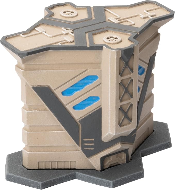 GF9: Hextech Trinity City: Condo - 2X Fully Painted Buildings Battlefield in A Box Tabletop Ready Painted Terrains RPG Accessories