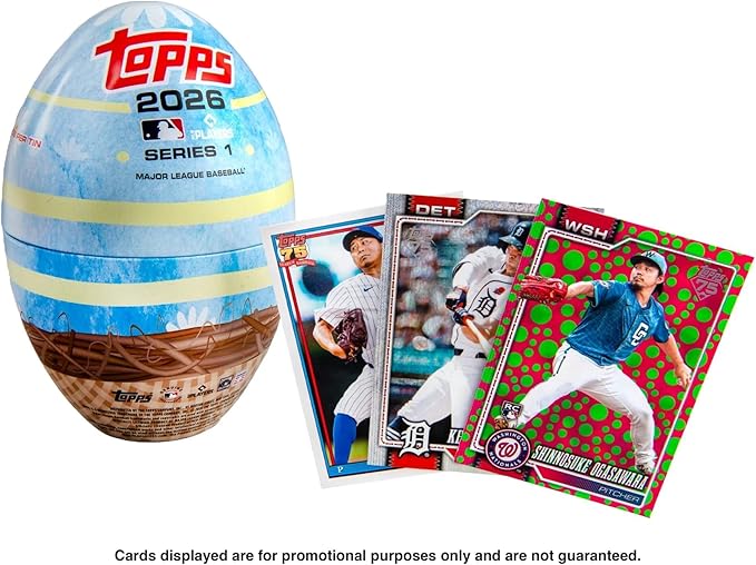 2026 Topps MLB Series 1 Baseball Trading Card Retail Tin - Receive 1 at Random!