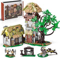 Medieval Greenwood Range Building Bricks SetMiddle Building Set House Building Block Toy Living Room DecorationsCollectible Display Set for Adults1109pcs
