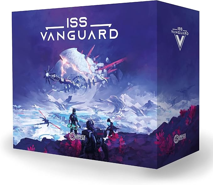 Awaken Realms ISS Vanguard Board Game - Explore Space in a Cooperative Sci-Fi Strategy Game Thrilling Adventure for Teens &amp Adults Ages 14+1-4 Players 90-120 Minute Playtime