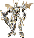 HIGH GODO Hero Mech Building Blocks Set for AdultsGolden Armor Robot Model Building Kit with Classic Swords Hard Core Chinoiserie Style Collectible Ninja Gifts for Man Teens Ages 14+ (1609 Pieces)