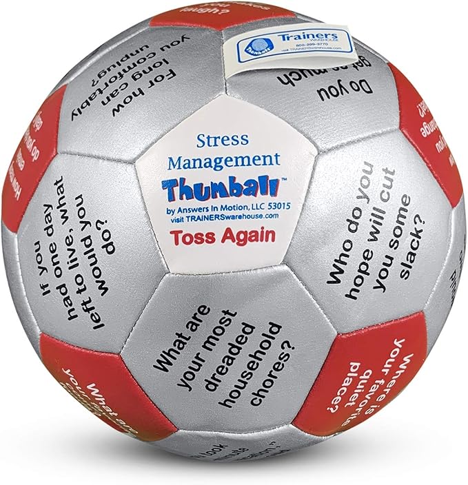 Trainers Warehouse 6 Thumball Collection 32 Prompts for Conversation Team Building Relationship and Training