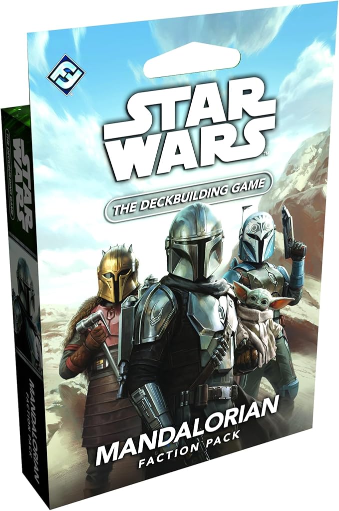 Asmodee Star Wars: The Deckbuilding Game: Mandalorian Faction Pack - Play as The Mandalorian Bounty Hunters &amp Troopers Strategy Game for Kids &amp Adults Ages 12+ 2 Players 30 Minute Playtim