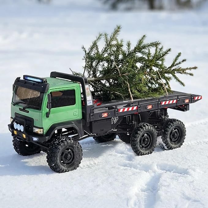 HOBBYPLUS ARKTOS V1.5 CR18P Rock Crawler RTR All Terrain - Remote Control Car Rock Crawler 1/18 Scale 6WD 2 Speed Transmission Off Road for Adults RC Hobbyists (Green)