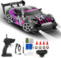RC Drift Car 1:16 Scale Drifting RC Cars 2.4GHz 4WD RC Race Car 40km/h High-Speed Remote Control Drift Car Vehicle Racing Sport Toy Easter Basket Stuffers Gift for Boys Girls Kids(Purple)