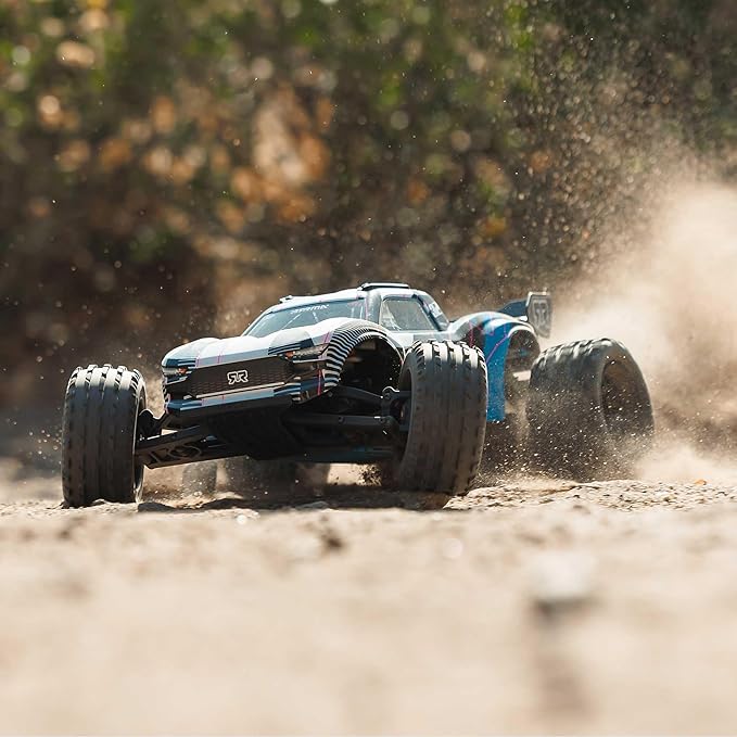 ARRMA RC Truck 1/10 VORTEKS 2wd Stadium Truck RTR(Battery and Charger Not Included) Blue ARA3205T1