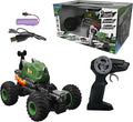 LEXiBOOK Crosslander® Dino Remote Controlled Dinosaur car up to 10km/h Crazy Stunts Pitching Integrated Gyroscope Light Effects Rechargeable RC59D
