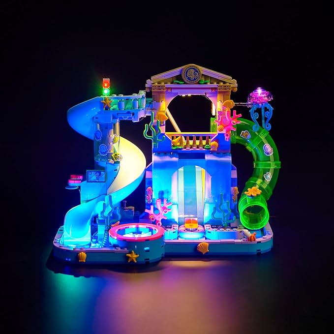 Upgraded Led Light Kit for Lego Heartlake City Water Park Building Set Compatible with Lego 42630 (Model Not Included)