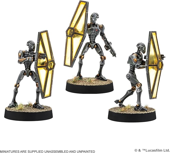 Asmodee Star Wars: Legion BX-Series Droid Commandos - Tabletop Miniatures Game Strategy Game for Kids and Adults Ages 14+ 2 Players 90 Min Playtime