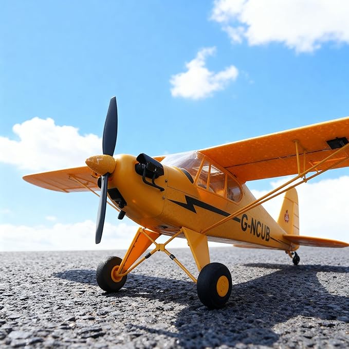 Large Brushless Remote Control Plane XK A160 RC Aircraft Glider J3 6-Axis Gyroscope 5-Channel 3D Stunt Somersault Flight 6 AXIS Gyro for Beginners Adults Expert