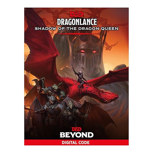 D&ampD Beyond Digital Dragonlance: Shadow of the Dragon Queen [Online Game Code]