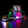 Upgraded Led Light Kit Compatible with Lego City Gaming Tournament Truck Building Toy Set Compatible with Lego 60388 Gift Idea for Boys Girls and Kids (Model Not Included)