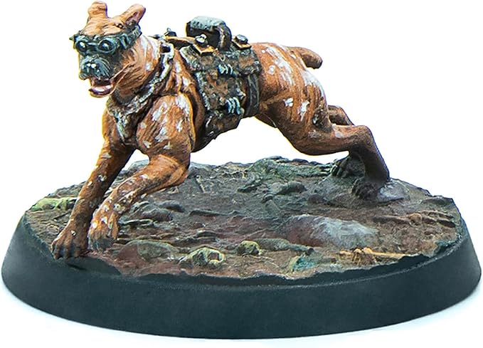 Modiphius: Fallout: Wasteland Warfare: Raiders Pack Top Dogs - 3 Figures Nuka World Wave 32mm Multi-Part Resin Unpainted Miniatures