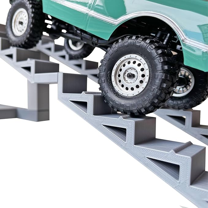 Tight Rope Drive Challenge Gray Version for 1/24 1/18 Scale RC Crawler Truck（NO Truck Included）