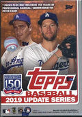 2019 Topps Update Baseball Blaster Box (7 Packs/14 Cards: 1 Hit 5 Inserts)