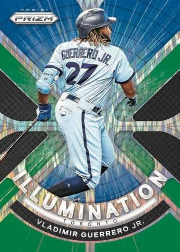 PANINI AMERICA 2021 Panini Prizm Baseball 7-Pack Blaster Box (Green Prizms|)