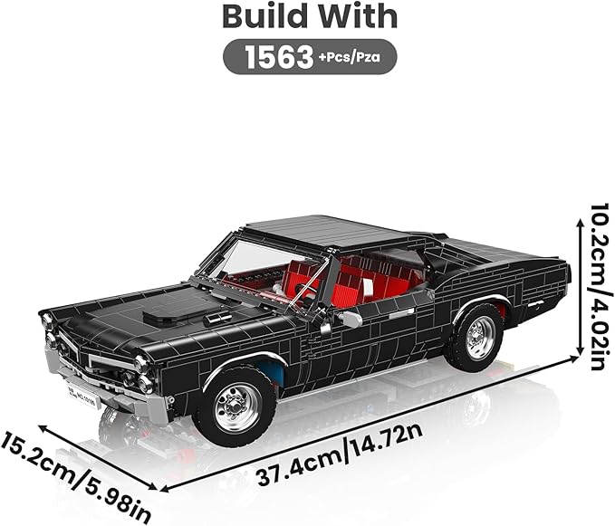 Mould King 10199 MOC Racing Car Model Kits Vehicle Blocks Set Toys Model Suitable for 14+ Years Old to Build House Decoration Gifts for Adults