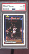 1992-93 Topps #3 Michael Jordan Highlight PSA 10 Graded Basketball Card NBA 1993 GEM MT MINT Chicago Bulls