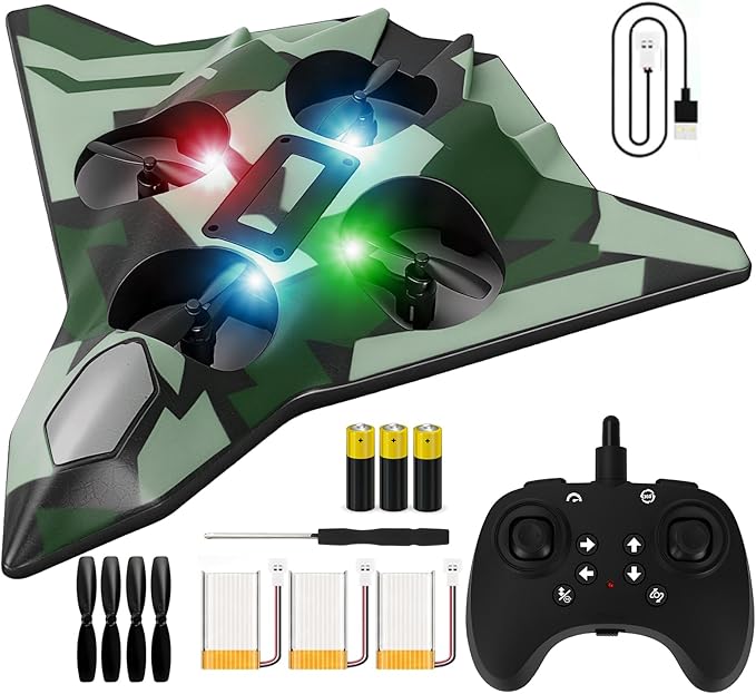 Foam Remote Control Airplane for Kids &amp Adults | Durable and Easy to Fly with Stable Flight Perfect and Birthday Parties Flying Foam Air Plane Toy Great for Beginner