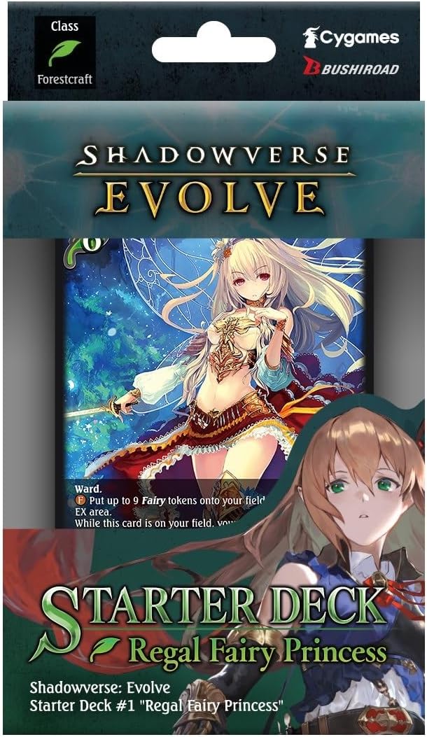 Shadowverse Evolve Starter Deck: Regal Fairy Princess - SD01: Regal Fairy Princess (SD01)
