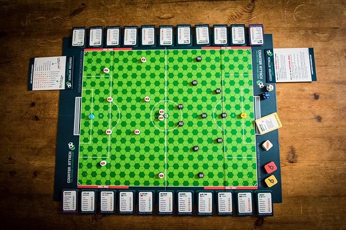 Giga Mech Games Counter Attack - A Matchday Simulation Game That Captures The Thrills of Football for 1-2 Players!