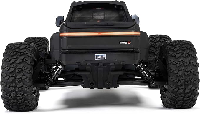 ARRMA RC Truck 1/10 Big Rock 4X4 223S BLX BRUSHLESS Street Truck RTR (Batteries and Charger Not Included) with DSC (Black) ARA4312V4T1