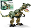 KAZI Dinosaur Toy Building Set for Kids2 in 1 Dino Toys for Boys Ages 8+2 Building Options - T Rex to Mosasaur Dinosaur FiguresGift Idea for BirthdayEaster Basket Stuffers