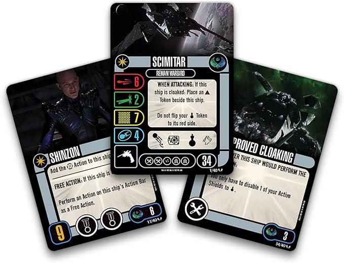 WizKids Star Trek: Attack Wing: Romulan Faction Pack - Secrets of The Tal Shiar