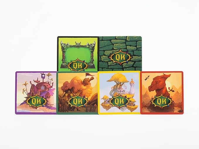 Realms of The Kingdom Expansion – Family Fantasy Board Game for Kids Ages 5+ | Tabletop Adventure with New Hero Gems &amp Quests | Requires The Quest Kids Base Game