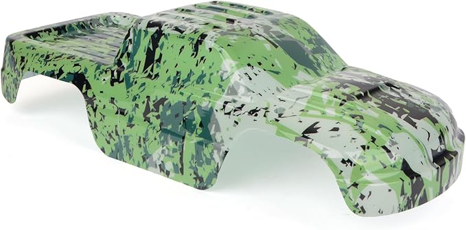 SummitLink Custom Body Compatible for 1/10 Scale RC Car or Truck (Truck not Included) (Camouflage)
