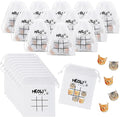 Sotiff 36 Set Tic Tac Toe Games Bulk for Kids Cat Party Favors Cat Tic Tac Toe with Bag Kitty Birthday Party Gifts Classroom Exchange Gifts Outdoor Indoor Activities Easter Basket Fillers
