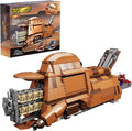 Battle Trade Federation Droid Ship Multi Troop Transport Building Kit Battle Soldiers Troop Carrier with 2 Droidekas &amp 8 Machine GunBuilidng Toy for Kids Ages 12+(1286 Pieces)
