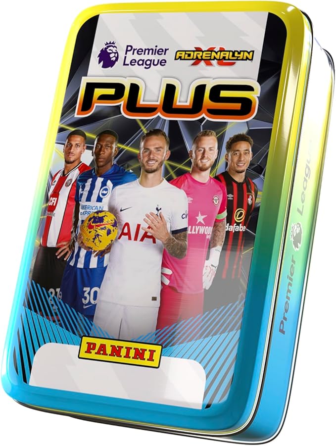 Panini Premier League Adrenalyn XL Plus 2024 Pocket Mixed Classic Tin