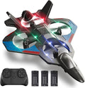 Foam Remote Control Airplanes with 3 Batteries RC Plane Airplane Toys for Boys Kids Adults Beginners 4-8 8-12 12-16 RC Planes Fighter Jet Helicopter Drones for Kids Adults 360° Flip Easy to Fly