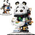 NUTCRACKER Space Panda Astronaut Building Blocks Kits - Animals Panda Toy Building Set for Adult Cool Space Panda Collection Display Model Birthday for Teens Boys Girls 14+ Age (829 Pieces)