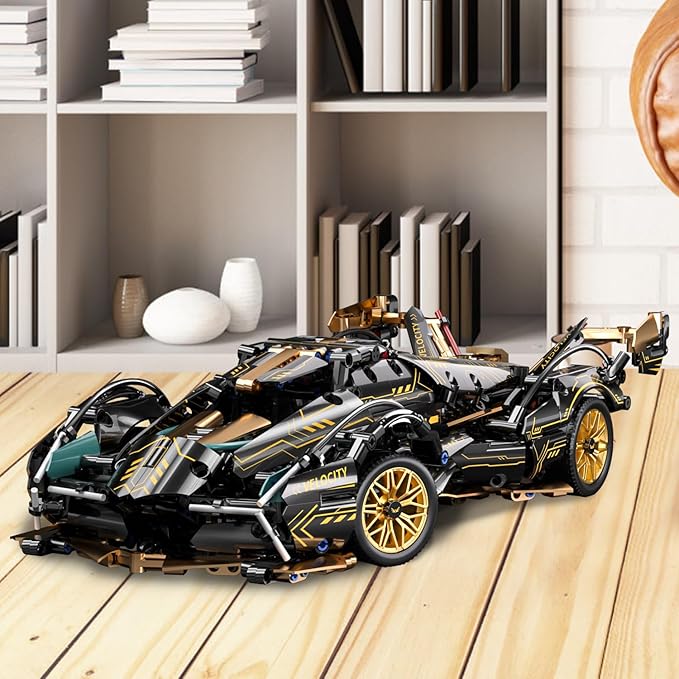 Sport Car Building Block Sets for AdultsRace Car Collectible 1:14 Model Scale Engineering Toy Birthday for Men Teens Boys Car Fans 8+ 8-12 12-16 13 14 14+