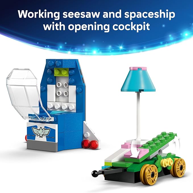 LEGO Disney and Pixar’s Toy Story Celebration Train &amp RC Car Toddler Toy - Sensory and Pretend Play Building Set for Preschool Boys and Girls Ages 4+ - Disney Gift Idea for Birthdays - 43264